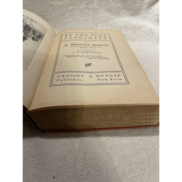 At the Time Appointed by A. Maynard Barbour - 1903 HC First Edition - Picture 9 of 9
